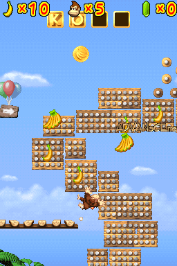DK Jungle Climber screenshot 3 for Nintendo DS